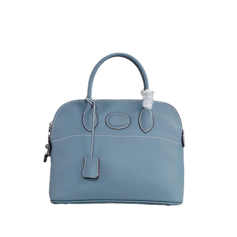 Evening Bags Women's Bag Lychee Grain Cowhide TOGO Leather Portable Shell Purses And Handbags Luxury DesignerEvening, Elephant grey 27cm
Evening Bags Women's Bag Lychee Grain Cowhide TOGO Leather Portable Shell Purses And Handbags Luxury DesignerEvening, Elephant grey 27cm