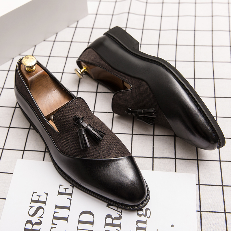 Dress Shoes Fashion Business Dress Men's Shoes Classic Leather Men Suits Shoes Slip-On Oxfords Shoes Party tassel designer shoes 230410, Blue
Dress Shoes Fashion Business Dress Men's Shoes Classic Leather Men Suits Shoes Slip-On Oxfords Shoes Party tassel designer shoes 230410, Blue