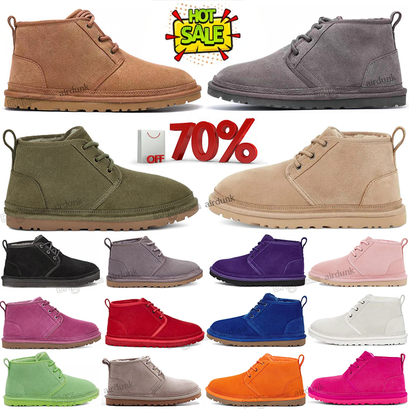 Designer Australia Classic Neumel Suede boot Snow Winter Boots Men Women Ankle Knee mens australian Newm 2 Series Fleece booties fur furry girls kids warm shoe 22-44
