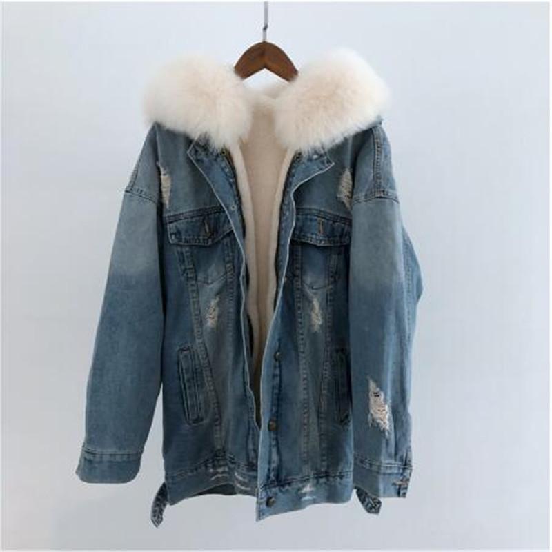 Women's Fur & Faux 2023 Women Casual Winter Jacket Denim Parka Natural Collar Hood Thick Warm Real Coat, Blue red
Women's Fur & Faux 2023 Women Casual Winter Jacket Denim Parka Natural Collar Hood Thick Warm Real Coat, Blue red