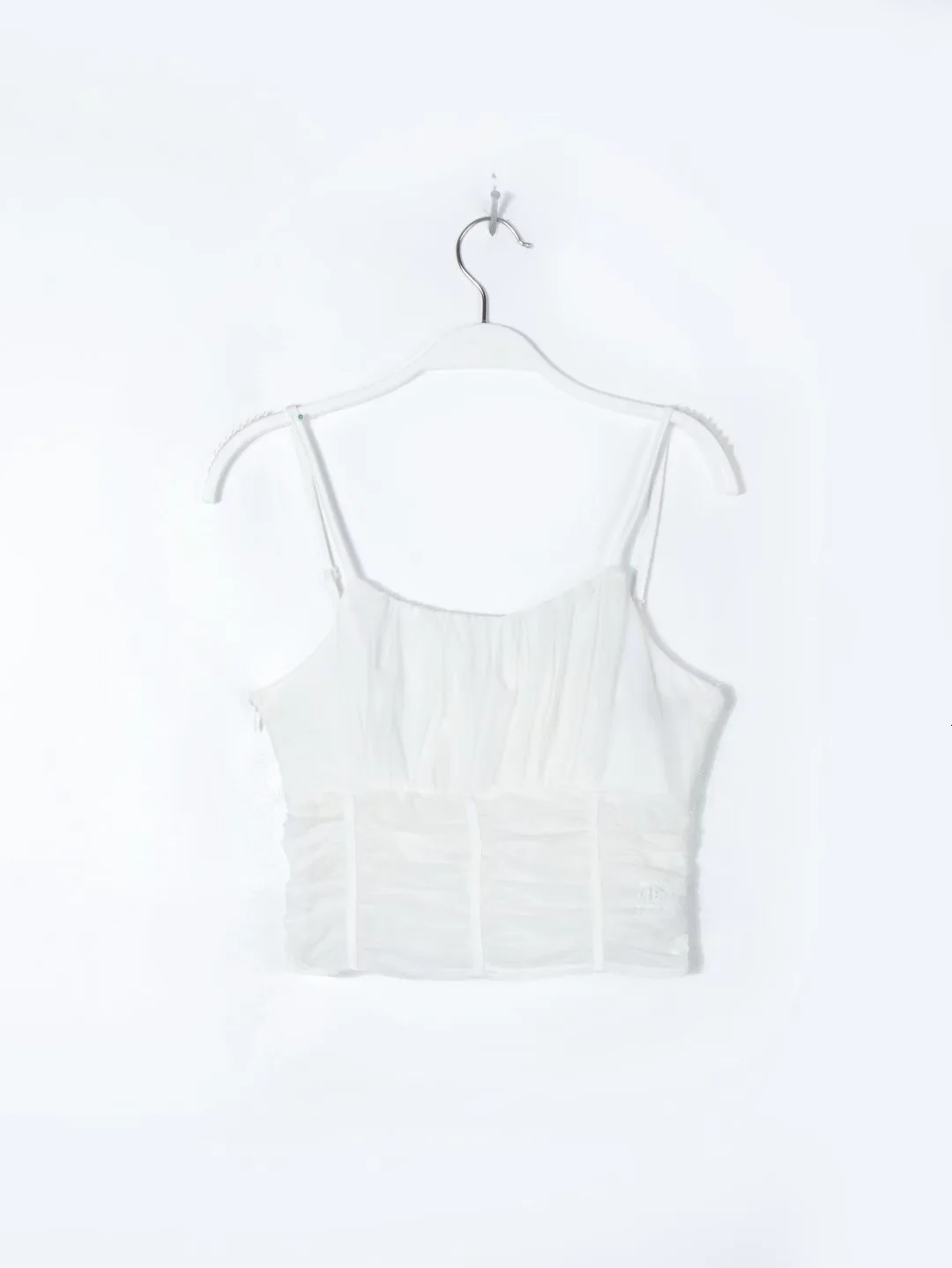 Camisoles Tanks Maxdutti Summer Ins Fashion Tshirt Blog High Street Spandex Panel Sexy Camisole Short Top Tshirts Women's 230410