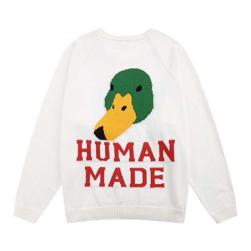 Human made duck jacquard sweater loose OS crew neck Pullover men's and women's couple's sweater fashion
Human made duck jacquard sweater loose OS crew neck Pullover men's and women's couple's sweater fashion