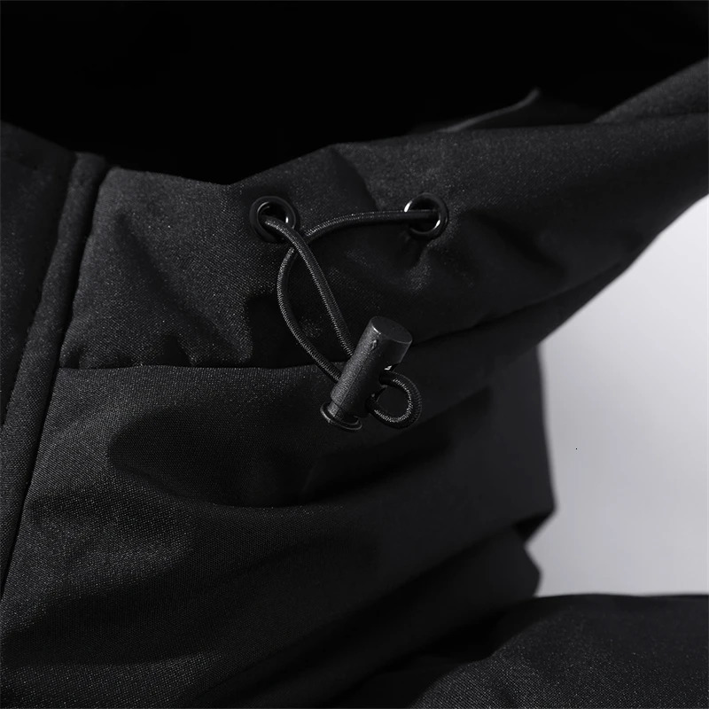 Mens Down Parkas Winter Jackets Men Length Coats Pocket Cotton Padded Oversize 5XL 6XL 7XL Plus Size Waterproof Thicken Windbreak Hooded Overcoat 2311