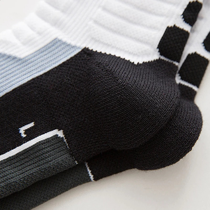 Sports Socks Brothock Professional deodorant basketball socks quick drying thick custom elite breathable sports socks towel bottom stockings 231109