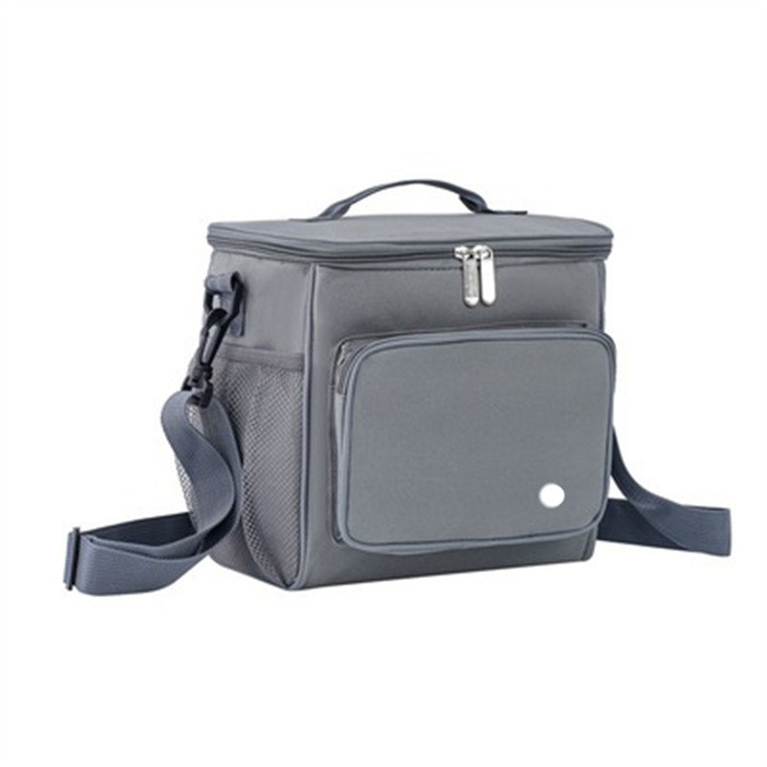 Oxford Insulated Lunch Bag Large Capacity Outdoor PEVA Thermal Picnic Box with Shoulder Strap Water Resistant Cooler Pack