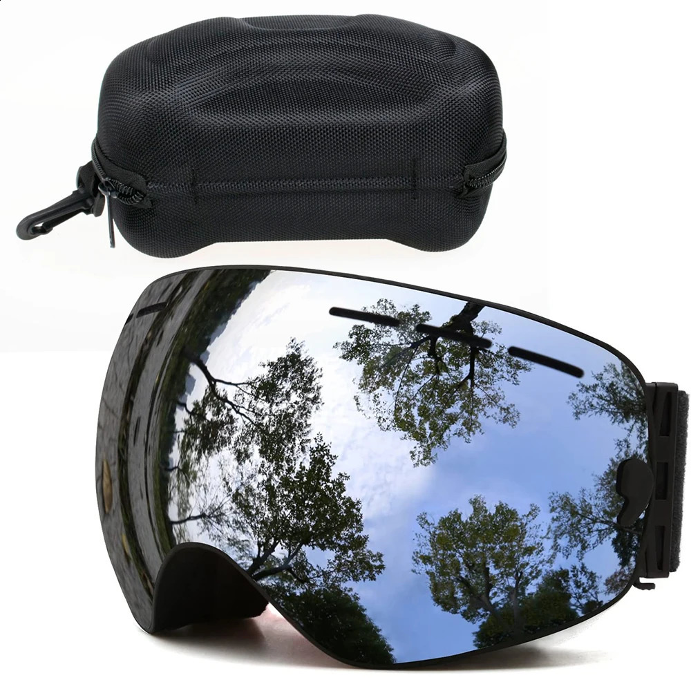 Ski Goggles Double Layers UV400 Anti fog Winter Outdoor Sport Eyewear Glasses Skiing Mask Snowboard Men Women Snow 231109