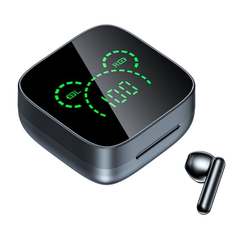 Sport Earphone In-Ear Earphone K60 Model TWS Bluetooth headphone Wireless Earphone Two Earbuds with built-in Microphone LED display high Quality Headp