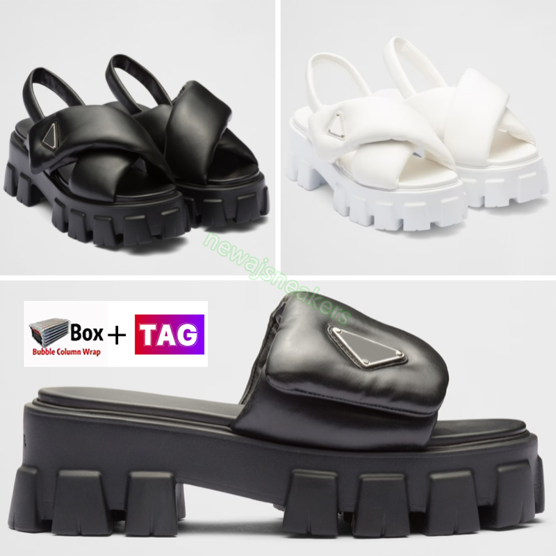 With Box Womens Sandals Leather Lug Tread Sandal Rubber Slippers Designer Slides Fashion Women Shoes Size 35-41, White criss cross
With Box Womens Sandals Leather Lug Tread Sandal Rubber Slippers Designer Slides Fashion Women Shoes Size 35-41, White criss cross