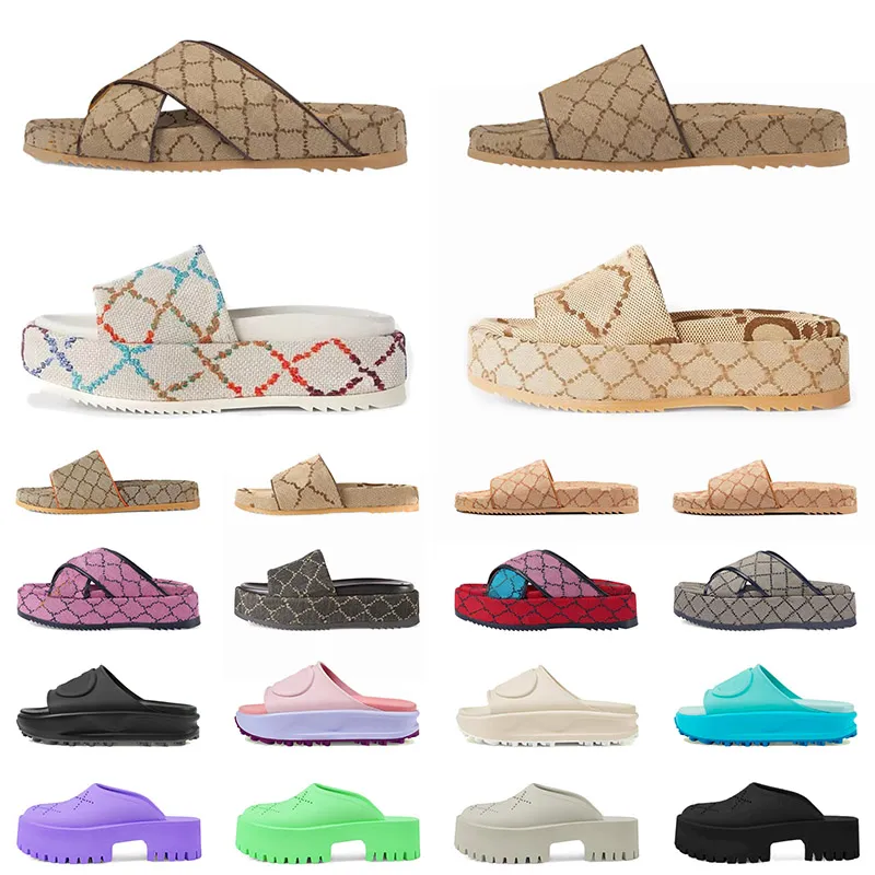 Designer GC Slides Sandals Women Fashion Platform Embroidered Letter Canvas Slippers Chunky Sandal Thick Bottom Famous Slide Slipper Rub bZv, 11
Designer GC Slides Sandals Women Fashion Platform Embroidered Letter Canvas Slippers Chunky Sandal Thick Bottom Famous Slide Slipper Rub bZv, 11