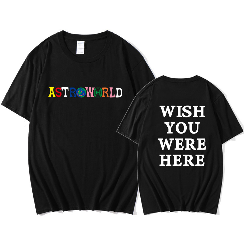 Men's TShirts Fashion 19SS Cactus Astroworld Sicko Tee T shirt Men Women 1 1 High quality Tie dyeing Hip Hop tshirts 230410
