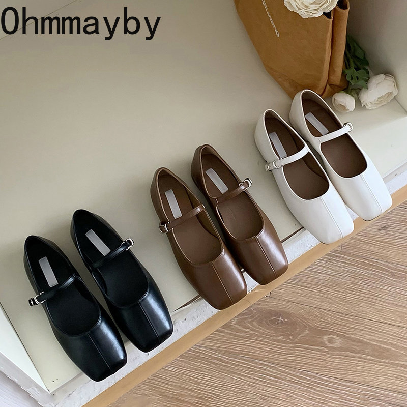 Dress Shoes Loafers Women's Shoes Women Trendy Street Buckle Single Shoes Women Fashion Girls Mary Jane Shoes Elengt Flats Heel Shoes 230410, Coffee
Dress Shoes Loafers Women's Shoes Women Trendy Street Buckle Single Shoes Women Fashion Girls Mary Jane Shoes Elengt Flats Heel Shoes 230410, Coffee