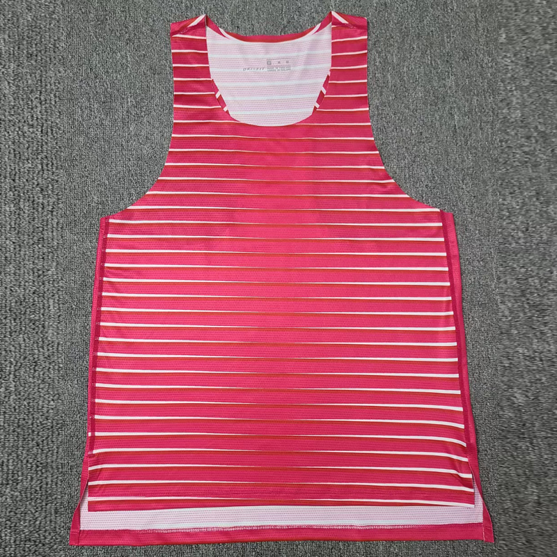 Men's Tank Tops UGANDA Stripes Man Fast Running Net Breathable Vest Speed Professional Athlete Track Field Singlet Customizable 230410