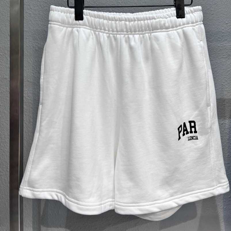 Womens Designer t shirt Shirt High Version Family Trend Reversal Double Embroidery Unisex Couple Casual Sports Shorts, Black7