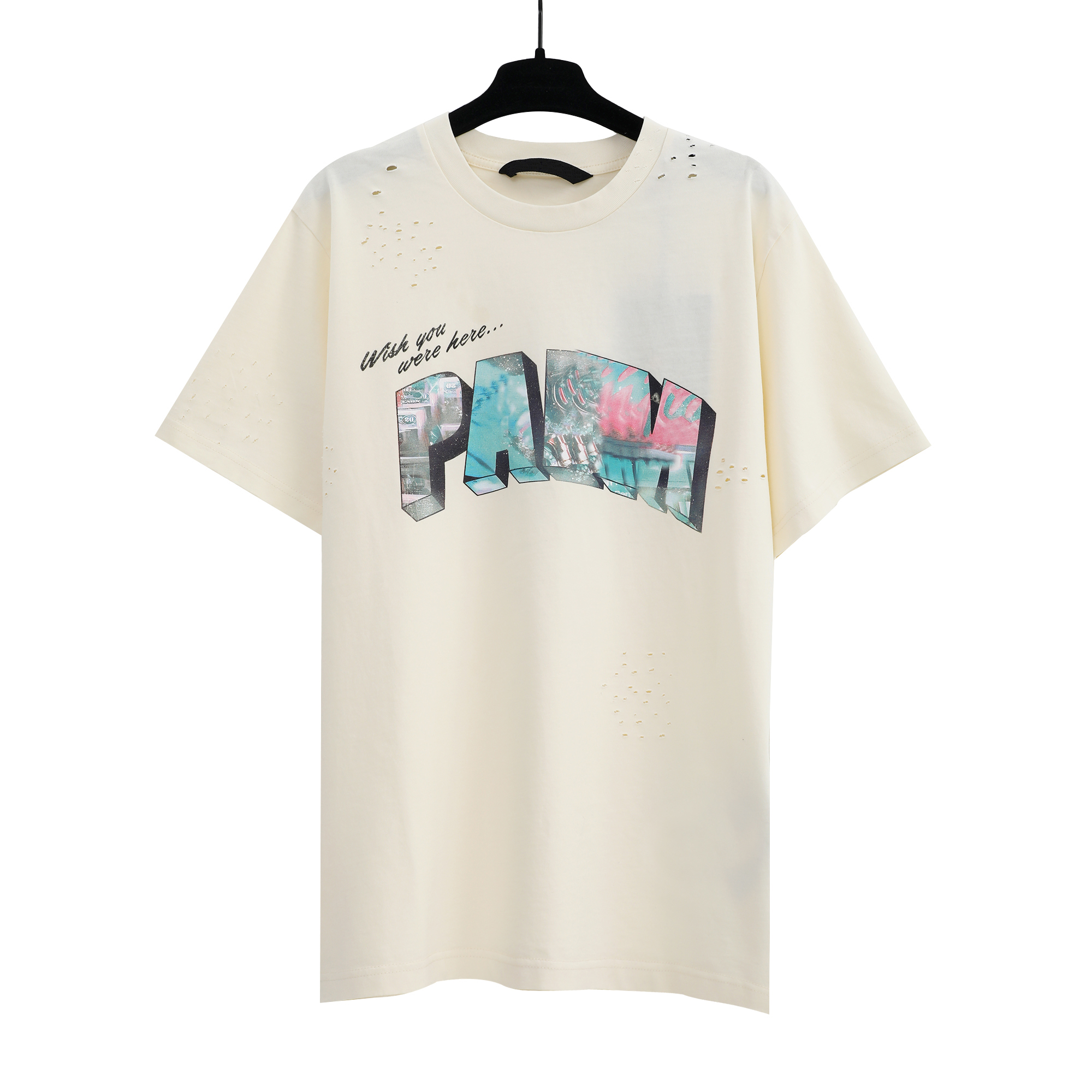 Men's T-shirt mens designer tshirt t shirts palms spray letter logo print short-sleeved t shirt fashion angels women graphic tees T-Shirts S-M-L- 1E
Men's T-shirt mens designer tshirt t shirts palms spray letter logo print short-sleeved t shirt fashion angels women graphic tees T-Shirts S-M-L- 1E