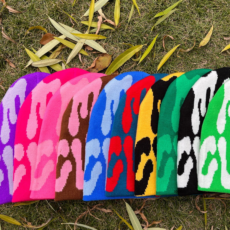 Beanie Skull Caps 32Color Mea Culpas Beanie Knitted hat Bonnet Y2k Beanies Culpa Women s Cap Winter for Women Hats Accessories 230410