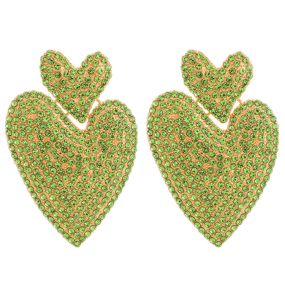 Stud Ztech Big Double Heart Earrings For Women 9 Colors Statement Accessories Female Pendientes Luxury Korean Fashion Jewelry 230410
Stud Ztech Big Double Heart Earrings For Women 9 Colors Statement Accessories Female Pendientes Luxury Korean Fashion Jewelry 230410
