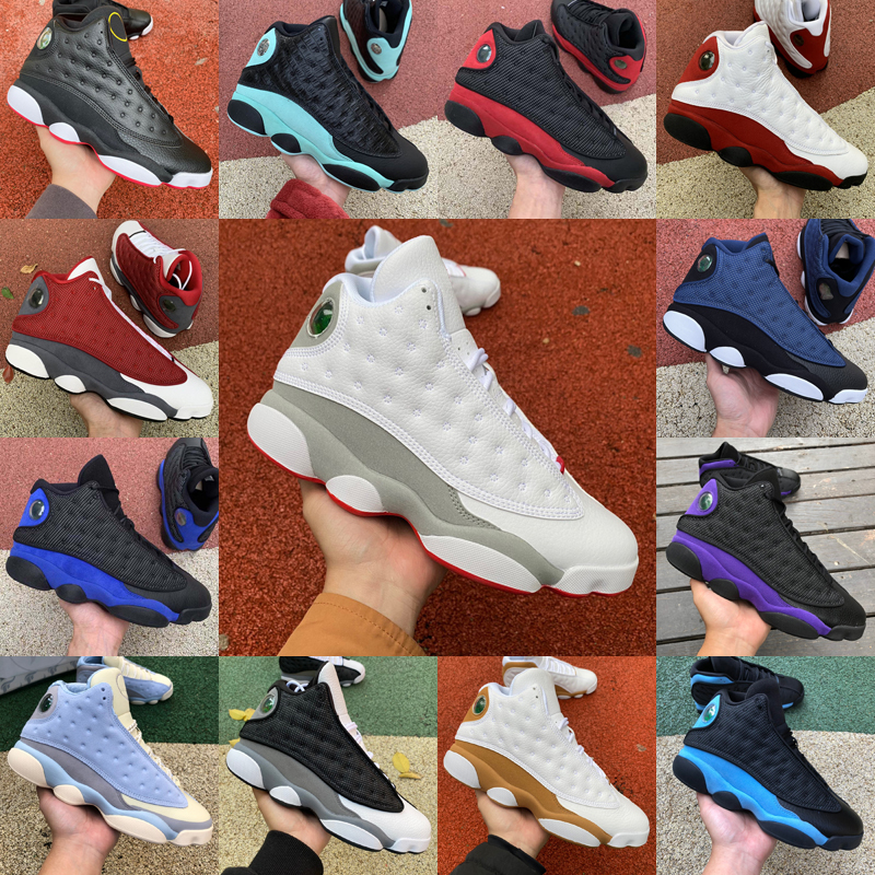Jumpman 13 Black Cat Men Basketball Shoes 13s UNC French Brave Blue Wolf Grey Obsidian Court Purple Black Flint Playoffs Hyper Royal Solefly Trainers Sports Sneakers, As photo 2
Jumpman 13 Black Cat Men Basketball Shoes 13s UNC French Brave Blue Wolf Grey Obsidian Court Purple Black Flint Playoffs Hyper Royal Solefly Trainers Sports Sneakers, As photo 2