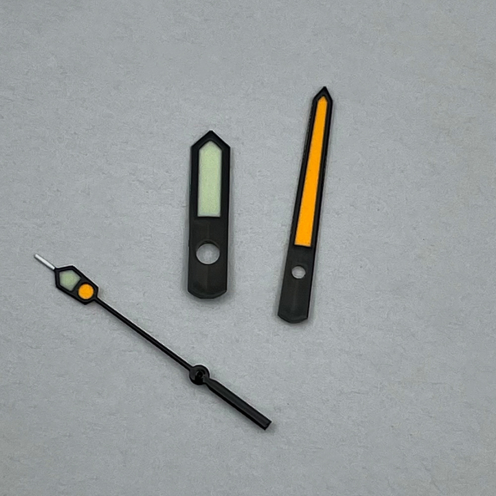Repair Tools Kits Watch Modify Parts Orange Black SPB185 187J1 Luminous Hand Suitable For NH35 36 Automatic Movement 230410
