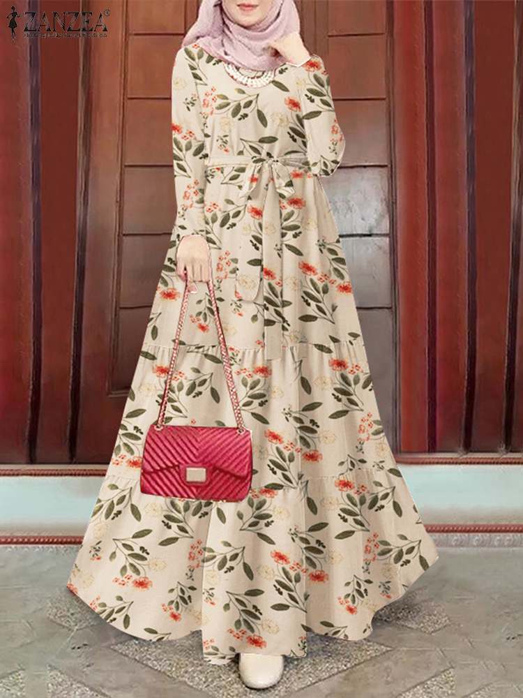 Ethnic Clothing ZANZEA Muslim Hijab Long Dress Full Sleeve Printed Dresses For Women Abayas Dubai Abaya Ramadan Turkey Modest Arabic kaftan Robe 230410
Ethnic Clothing ZANZEA Muslim Hijab Long Dress Full Sleeve Printed Dresses For Women Abayas Dubai Abaya Ramadan Turkey Modest Arabic kaftan Robe 230410