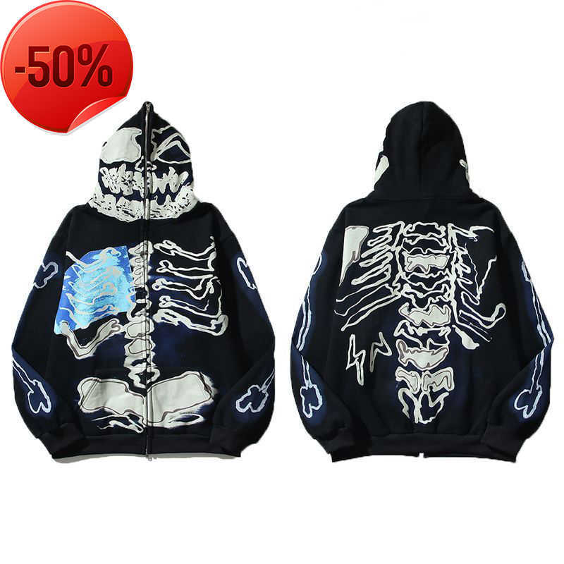 Hoodies Sweatshirts Sss Mens Halloween Hip Hop Retro Skeleton Men Streetwear Letter Hoodie Man Womens Hooded Skateboards Hoody High Street PulloverS to 2XL Size
Hoodies Sweatshirts Sss Mens Halloween Hip Hop Retro Skeleton Men Streetwear Letter Hoodie Man Womens Hooded Skateboards Hoody High Street PulloverS to 2XL Size