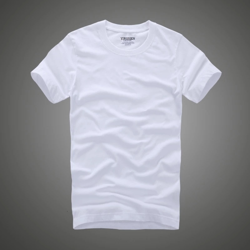 Men's T-Shirts Summer T-shirt 100% Cotton T-shirt Men's Short Sleeve Camiseta 230410