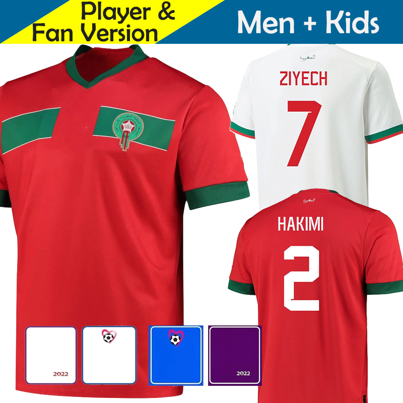 Maillot Maroc Morocco Soccer Jerseys HAKIMI 2022 2023 EN-NESYRI ZIYECH Moroccan National Team Football Shirt World Cup Player Version Kids Kit 22/23 OUNAHI HAMDALLAH, Home
Maillot Maroc Morocco Soccer Jerseys HAKIMI 2022 2023 EN-NESYRI ZIYECH Moroccan National Team Football Shirt World Cup Player Version Kids Kit 22/23 OUNAHI HAMDALLAH, Home