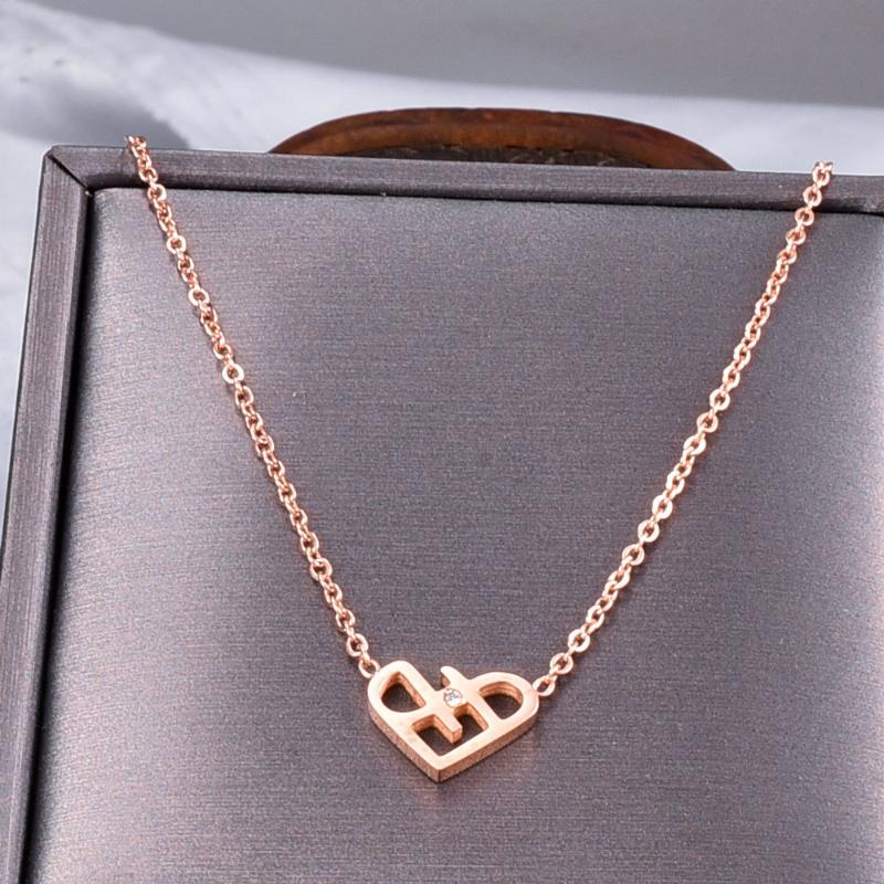 Pendant Necklaces Fashion Brand Woman Jewelry Rose Gold Color Elegant Hollow LOVE Heart Necklace 316 L Stainless Steel Bijoux Femme Gift
Pendant Necklaces Fashion Brand Woman Jewelry Rose Gold Color Elegant Hollow LOVE Heart Necklace 316 L Stainless Steel Bijoux Femme Gift