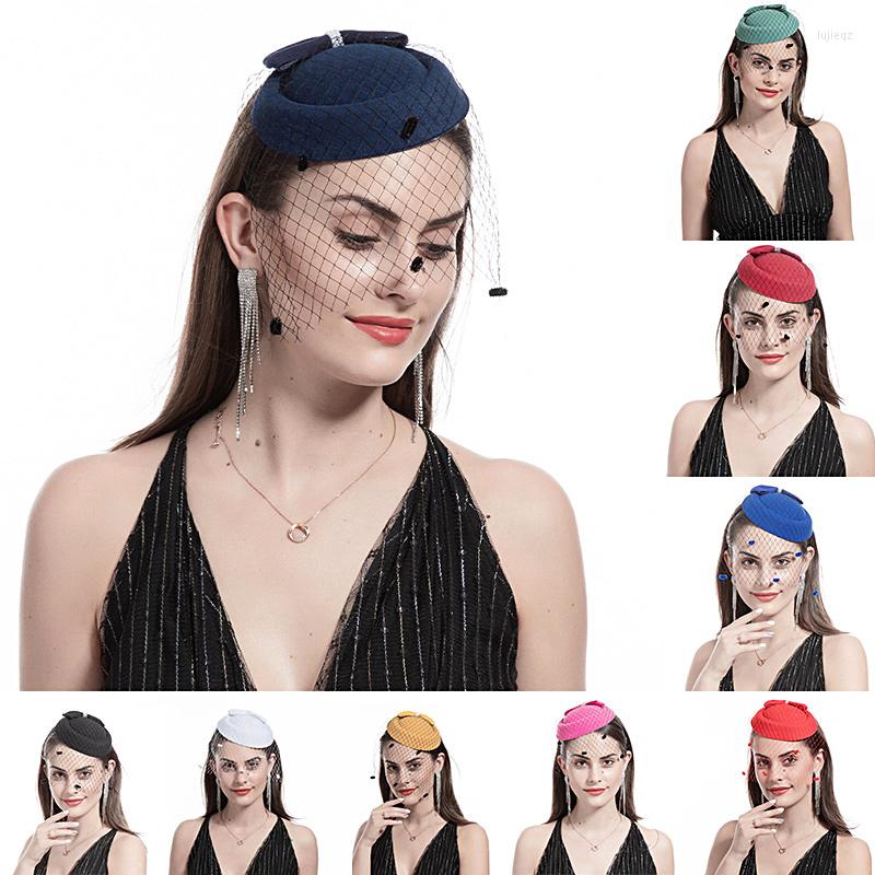 Berets Caps For Women Bride Elegant Mesh Bow Hairpin Airline Stewardess Mat Fashion Headwear Ladies Wedding Dress Accesso
Berets Caps For Women Bride Elegant Mesh Bow Hairpin Airline Stewardess Mat Fashion Headwear Ladies Wedding Dress Accesso