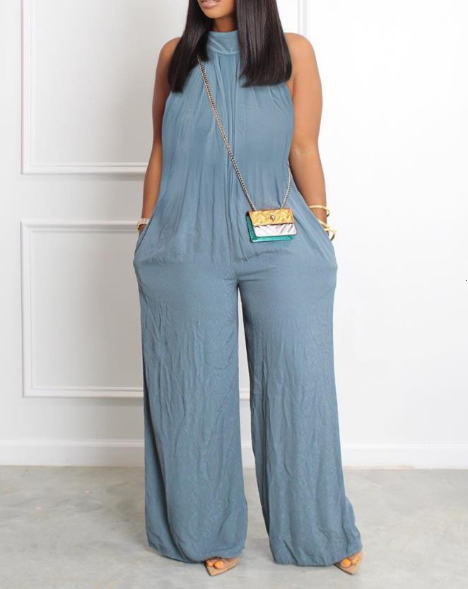 Women's Jumpsuits Rompers Women's Jumpsuit Sleeveless Pocket Detail Casual Stand Collar Plain Wide Leg Daily Long Jumpsuit Summer Latest Fashion 230410
Women's Jumpsuits Rompers Women's Jumpsuit Sleeveless Pocket Detail Casual Stand Collar Plain Wide Leg Daily Long Jumpsuit Summer Latest Fashion 230410