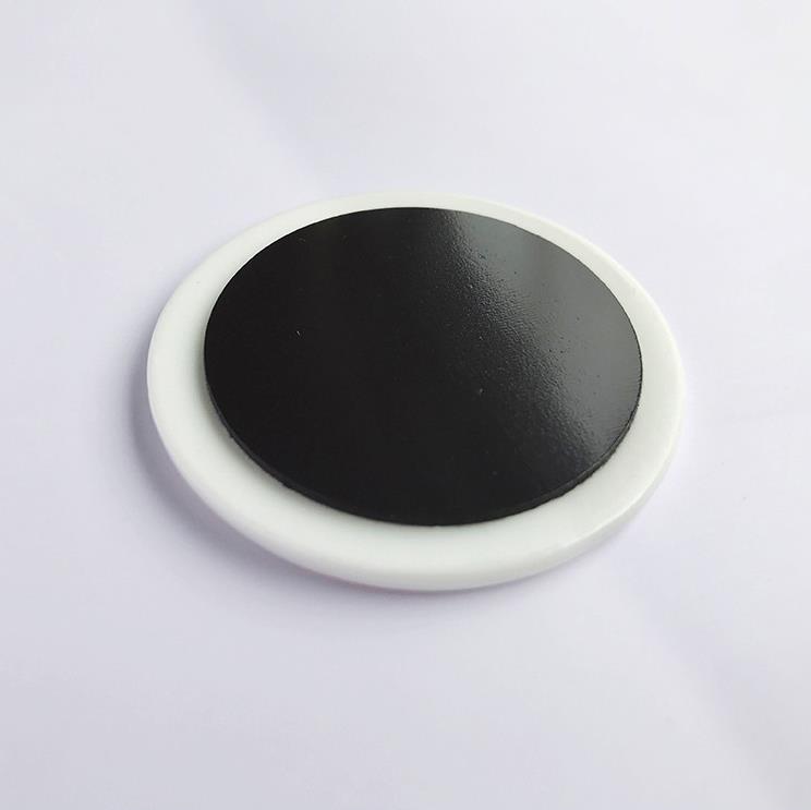 Sublimation Ceramics Fridge Magnets Round Square Shape Blank Heat Transfer Refrigerator Magnet Stickers SN6874