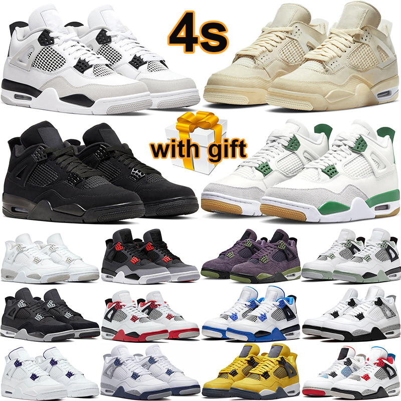 4s military black cat men women basketball shoes 4 retro bred white oreo blank canvas red thunder jumpman 4 lightning mens trainer sports sneakers size 5.5-13, # 8
4s military black cat men women basketball shoes 4 retro bred white oreo blank canvas red thunder jumpman 4 lightning mens trainer sports sneakers size 5.5-13, # 8