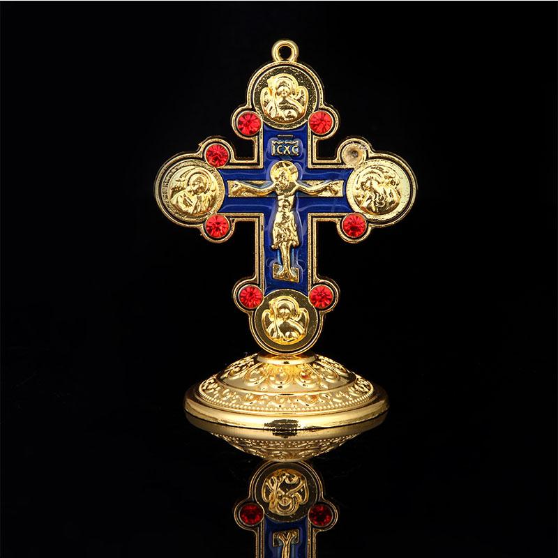 Charms Religious Orthodox Church Jesus Cross Statue Decoration Christmas Gifts 90x55mmCharms
Charms Religious Orthodox Church Jesus Cross Statue Decoration Christmas Gifts 90x55mmCharms