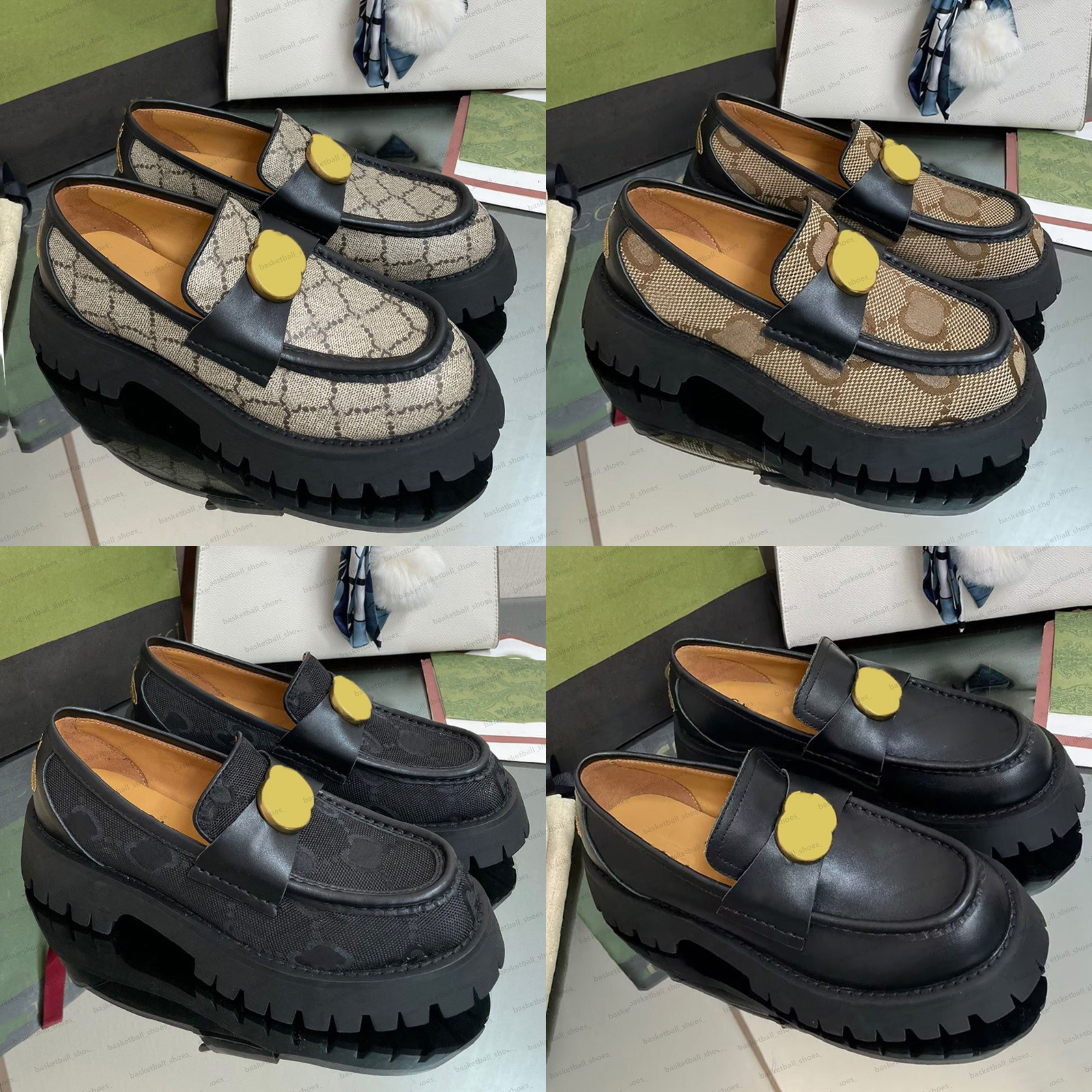 2023 Luxury Designer Women Dress Shoes Leather Lug Sole Loafer Bee Embroidery Platform Black Red Canvas Rubber Beige Size 34-41, Colour 2
2023 Luxury Designer Women Dress Shoes Leather Lug Sole Loafer Bee Embroidery Platform Black Red Canvas Rubber Beige Size 34-41, Colour 2