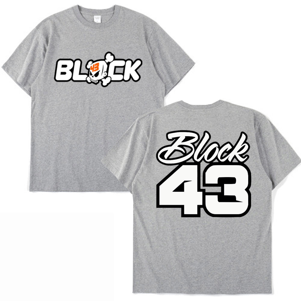 Mens TShirts Ken Block 43 Graphic Tshirt Harajuku Fashion Letter Printing Style Casual 100% Cotton 230410