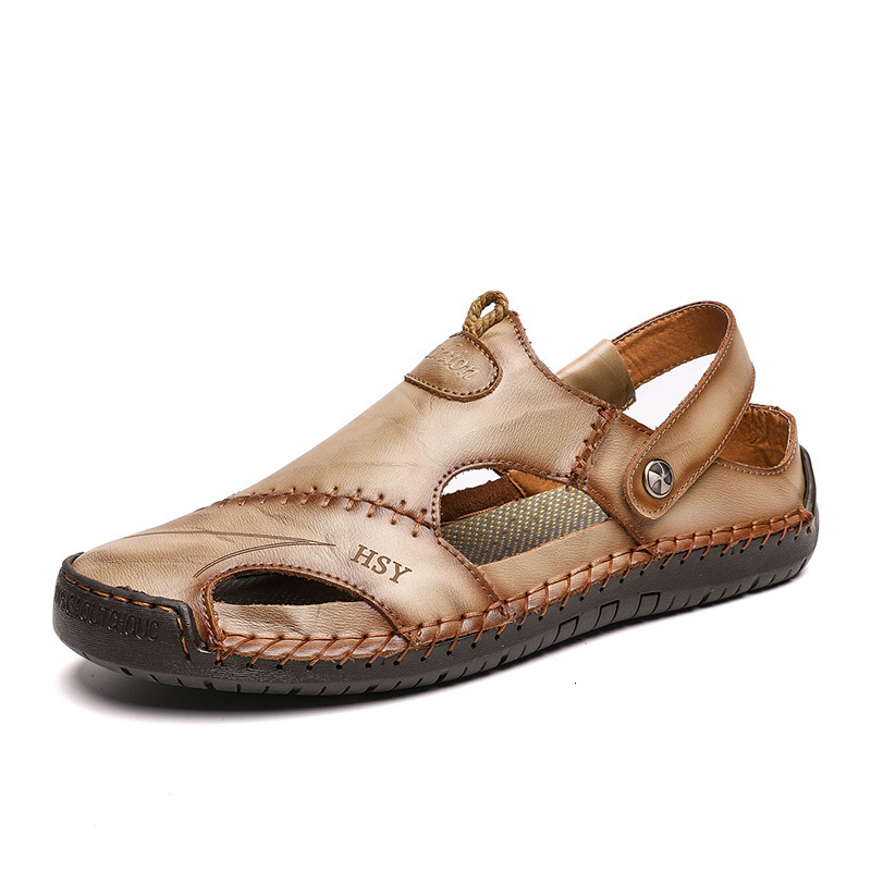 Sandals UncleJerry Men's Fashion Leather Sandal for Man Comfortable and Durable Summer Outddoor Shoes 230410, Khaki-898
Sandals UncleJerry Men's Fashion Leather Sandal for Man Comfortable and Durable Summer Outddoor Shoes 230410, Khaki-898