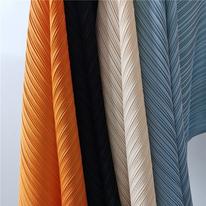 Camisoles Tanks Summer Sleeveless Loose Irregular Tank Top Women's Casual Solid Round Neck Miyak Pleated T-shirt Women's Clothing T-shirt 23