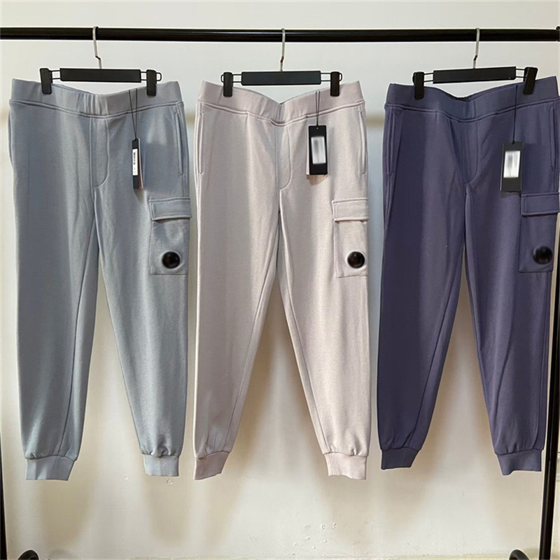 Mens Pants jogger Stretch Loose Pocket sweatpants British style Zipper Outdoor sports casual trousers