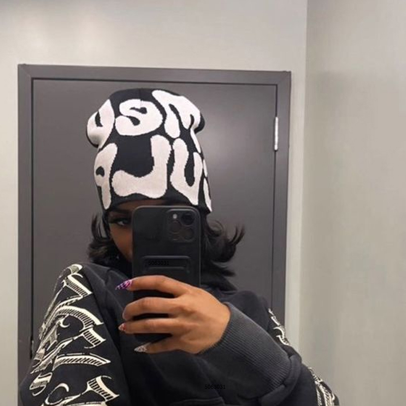 Beanie Skull Caps 32Color Mea Culpas Beanie Knitted hat Bonnet Y2k Beanies Culpa Women s Cap Winter for Women Hats Accessories 230410