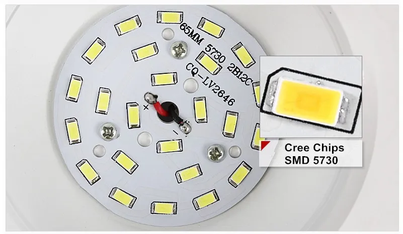 Recessed LED Down lights Dimmable LED Ceiling Downlight Light 7W 9W 12W 15W 18W SMD 5630 LED downlights Warm Nature Cool White AC85-265V LL