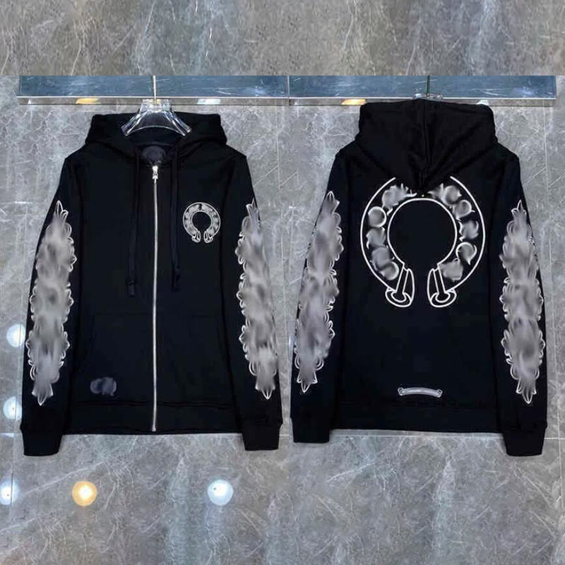 Designer zipper hoodies Men jackets Hoodie Long Sleeves Jacket Loose outwear coats Hoody Mens Woman hip hop streetwear clothes