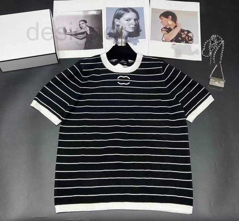 Women' Knits & Tees designer Wool and Cashmere Knitted Short Sleeve chic Style 2023 Spring/Summer New Stripe Slim YTQA, Black white
Women' Knits & Tees designer Wool and Cashmere Knitted Short Sleeve chic Style 2023 Spring/Summer New Stripe Slim YTQA, Black white