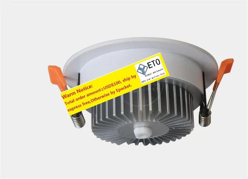 Recessed LED Down lights Dimmable LED Ceiling Downlight Light 7W 9W 12W 15W 18W SMD 5630 LED downlights Warm Nature Cool White AC85-265V LL