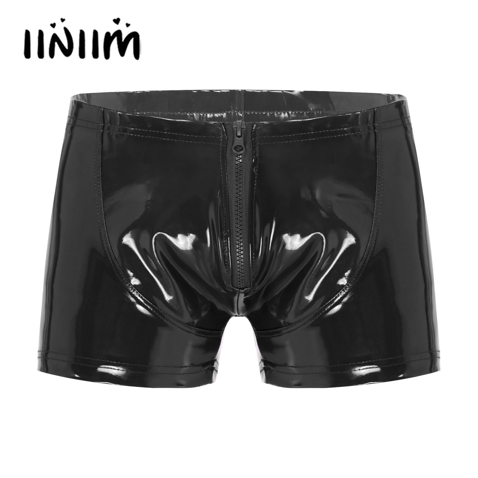 Underpants Mens Lingerie Zipper Front Boxer Briefs Wet Look Patent Leather Shorts Underpants Nightclub Party Rave Bar Pole Dance Costume 230410, Red
Underpants Mens Lingerie Zipper Front Boxer Briefs Wet Look Patent Leather Shorts Underpants Nightclub Party Rave Bar Pole Dance Costume 230410, Red