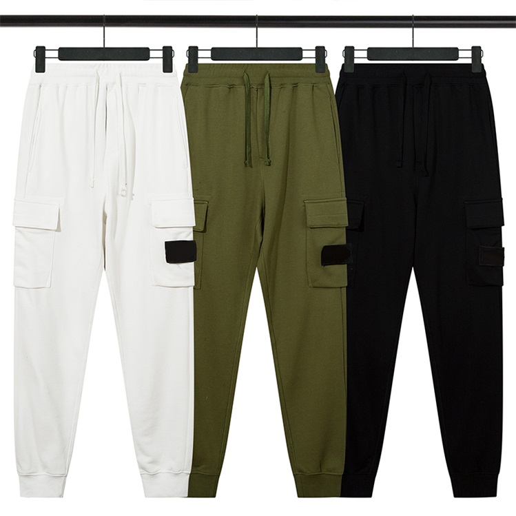 Men's Trousers Compass Badges Embroidered Badges Sanitary Pants Couples' Casual Pant 227#