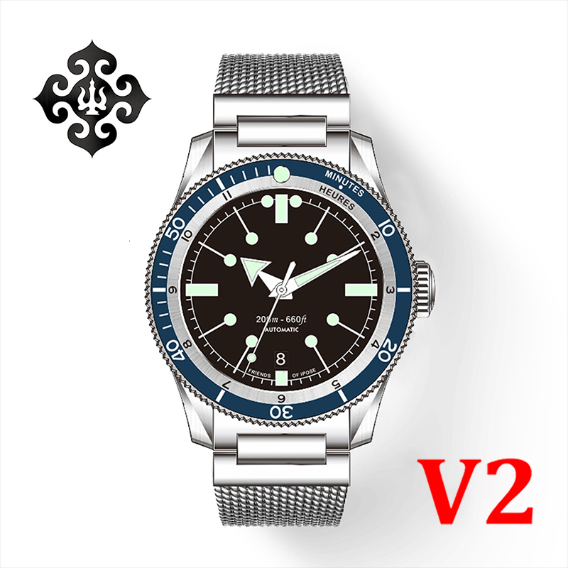 Wristwatches 2023 IPOSE IX DAO GMT Men Automatic Mechanical Watch PT5000 40mm Luxury Sport Casual 5303 AR Coating C3 Diving Reloj Hombre 230410, White
Wristwatches 2023 IPOSE IX DAO GMT Men Automatic Mechanical Watch PT5000 40mm Luxury Sport Casual 5303 AR Coating C3 Diving Reloj Hombre 230410, White
