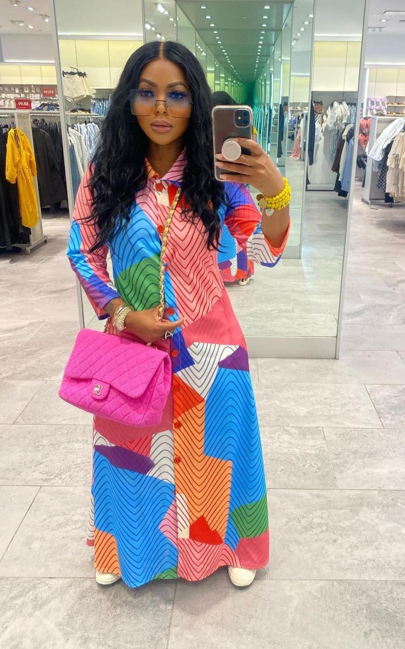 Casual Dresses Ladies Boho Temperament Street Fashion Print Sexy Shirt DressCasual, Multicolor
Casual Dresses Ladies Boho Temperament Street Fashion Print Sexy Shirt DressCasual, Multicolor