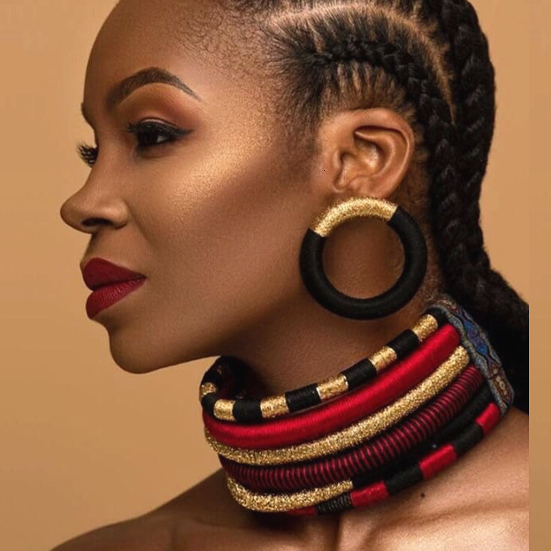 Earrings Necklace Multilayer Tribal Choker Set Colorful Rope Weave African s Woven Chunky Bib Statement Torque Clasps 230410, White
Earrings Necklace Multilayer Tribal Choker Set Colorful Rope Weave African s Woven Chunky Bib Statement Torque Clasps 230410, White
