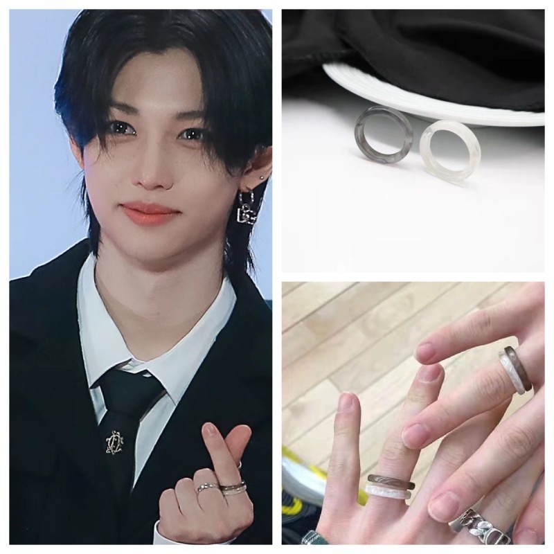 Band Rings 2023 Korean Wave Stray Kids Felix Same Acrylic Resin Color INS Trend Y2K Style Accessories Jewelry Fans Gift 230410
Band Rings 2023 Korean Wave Stray Kids Felix Same Acrylic Resin Color INS Trend Y2K Style Accessories Jewelry Fans Gift 230410