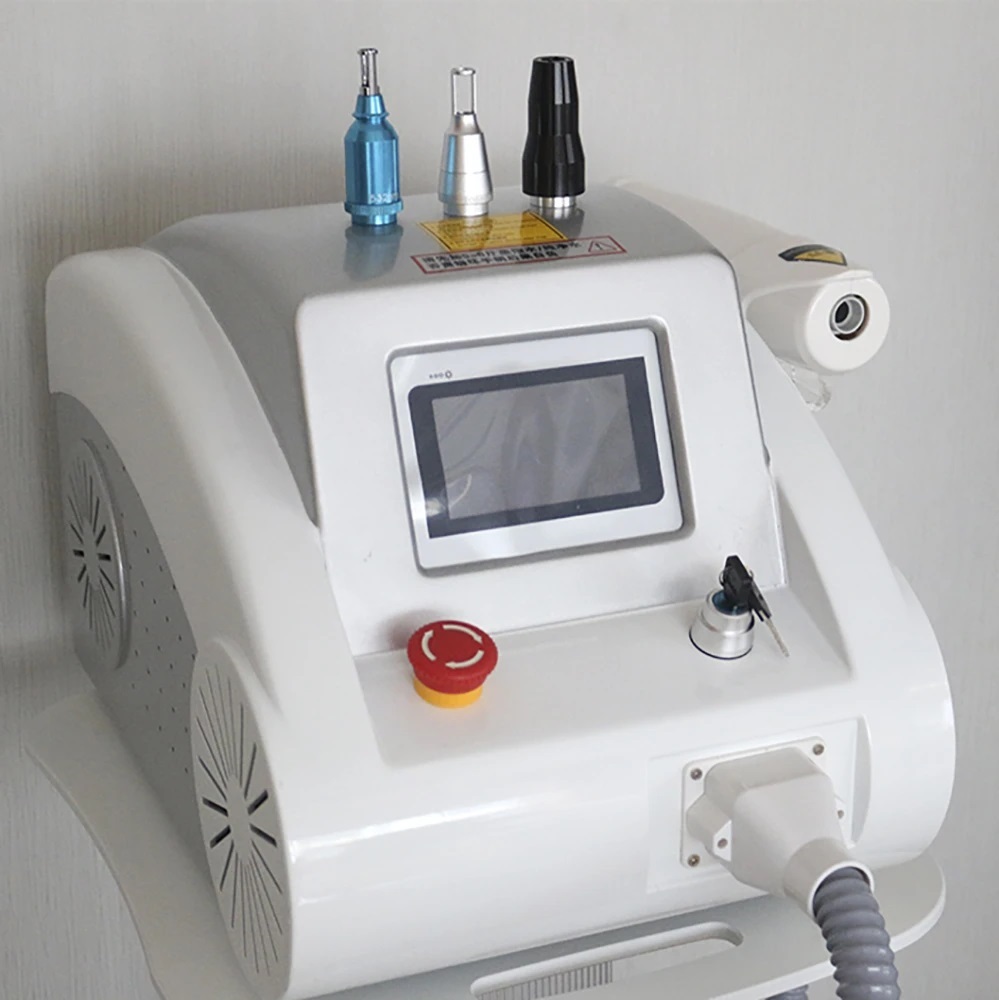Q-Switch Nd YAG Laser Tattoo Removal Machine for Pigment Removal 1064nm 532nm 1320nm Technology Non Invasive Treatment Professional Use for Skin Rejuv