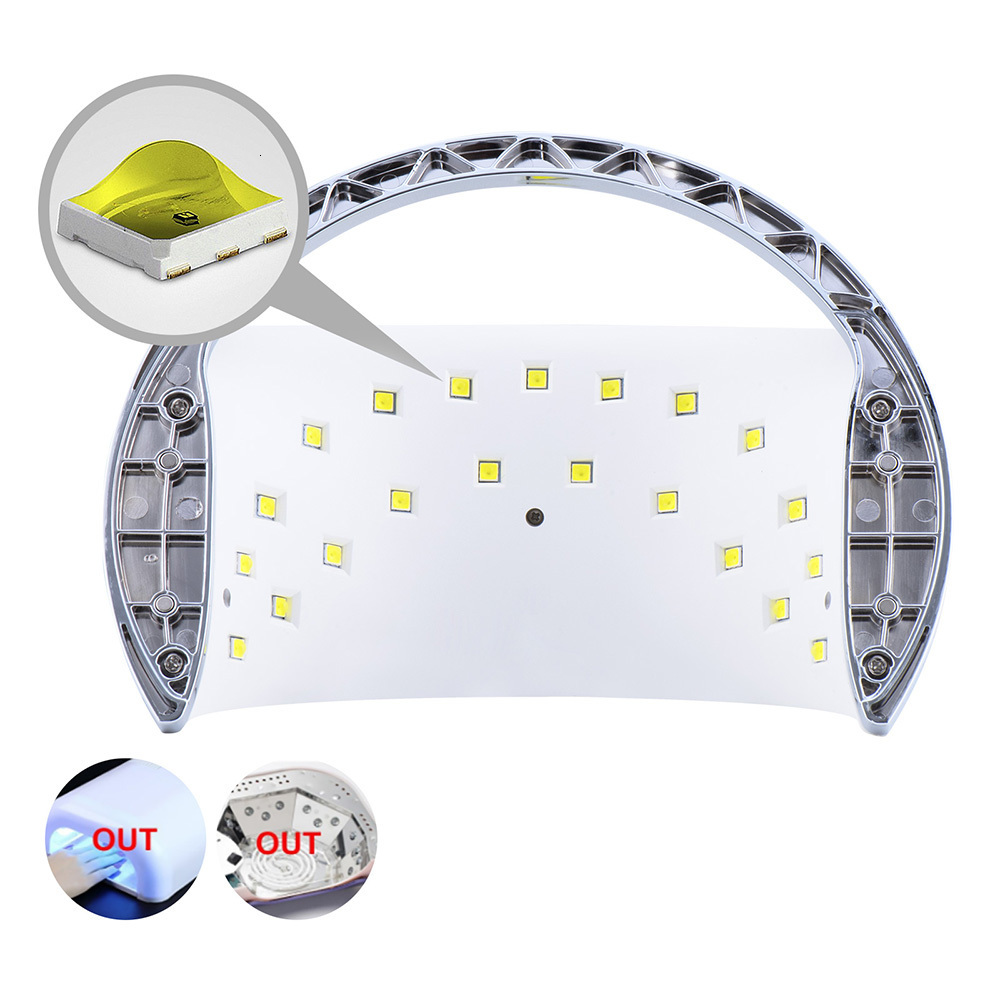 Nail Dryers SUNUV SUN6 Smart Lamp Nail LED UV Lamp Dryer Metal Bottom LCD Timer Multicolors for Curing UV Gel Polish Nail Art Tools 230410